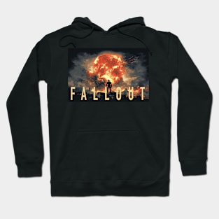 Fall Out,Nuclear Explosion Graphic T-Shirt 02 Hoodie